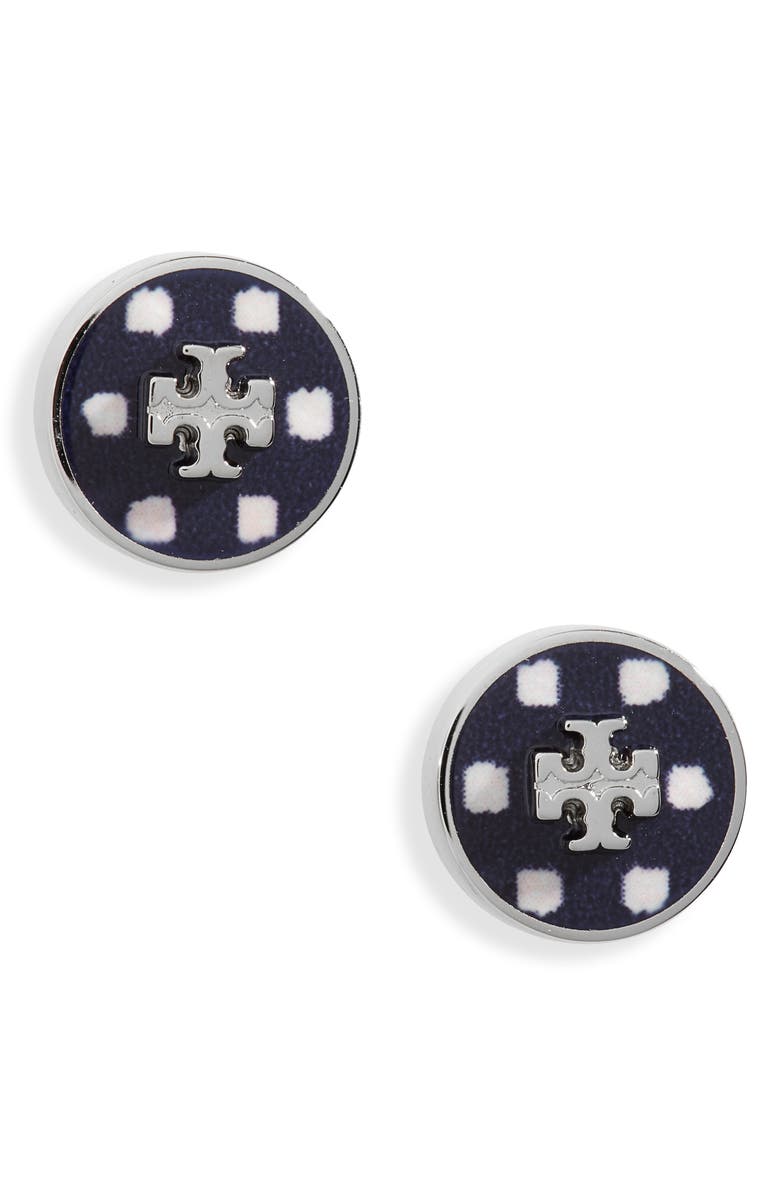 Tory Burch Kira Circle Stud Earrings, Main, color,