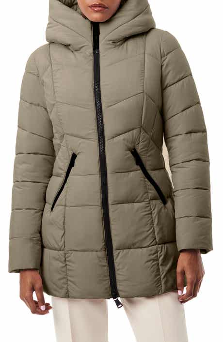 Bernardo Hooded Water Resistant Puffer Jacket
