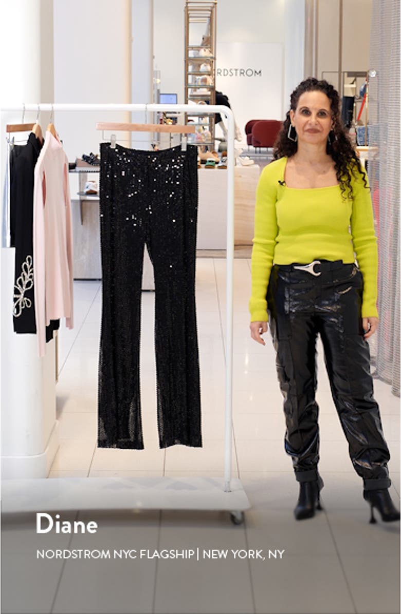 Olivian Sequin Wide Leg Pants, sales video thumbnail