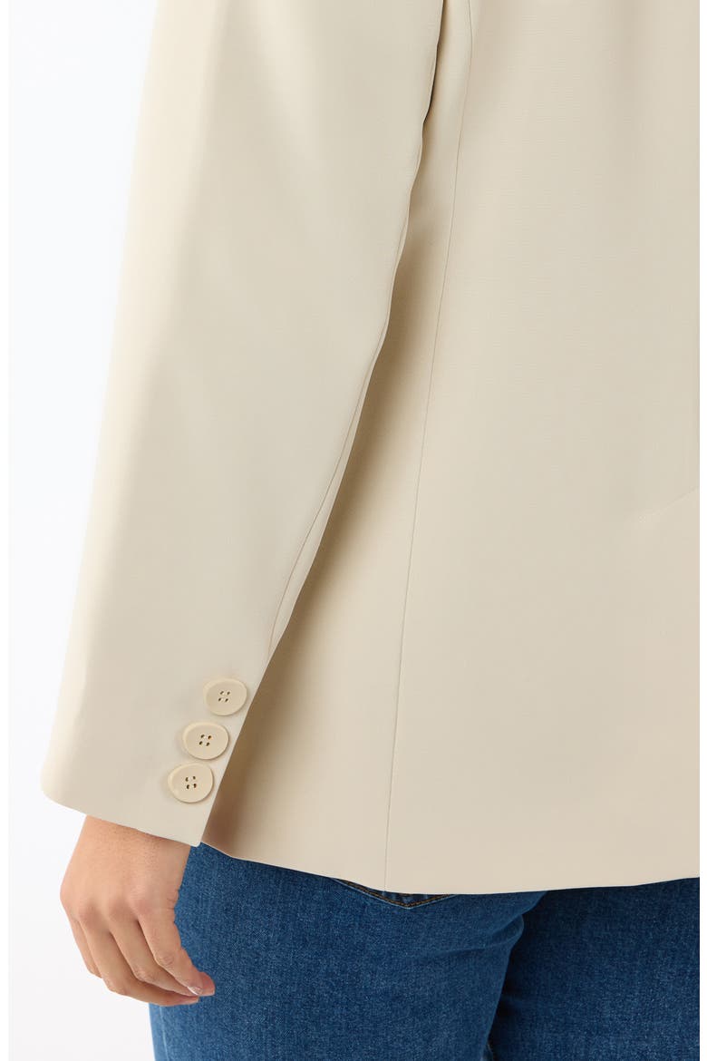 Sophie Double Breasted Jacket, Alternate, color, BEIGE