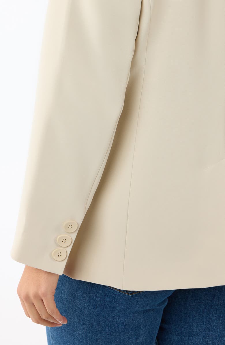 Estelle Sophie Double Breasted Jacket, Alternate, color, Beige