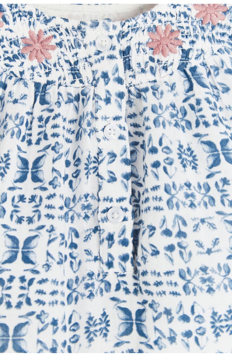 Babycottons Premium Cotton Cala Body Blouse for Infant, Alternate, color, Blue