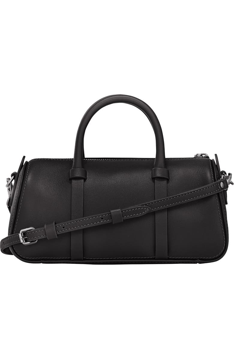 Longchamp Small Day Leather Bowling Bag, Alternate, color, Black