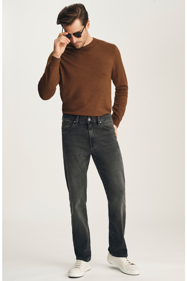 Charisma Relaxed Straight Leg Jeans, Alternate, color, SMOKE BRUSHED URBAN