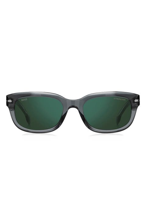 53mm Rectangular Sunglasses