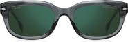 BOSS 53mm Rectangular Sunglasses