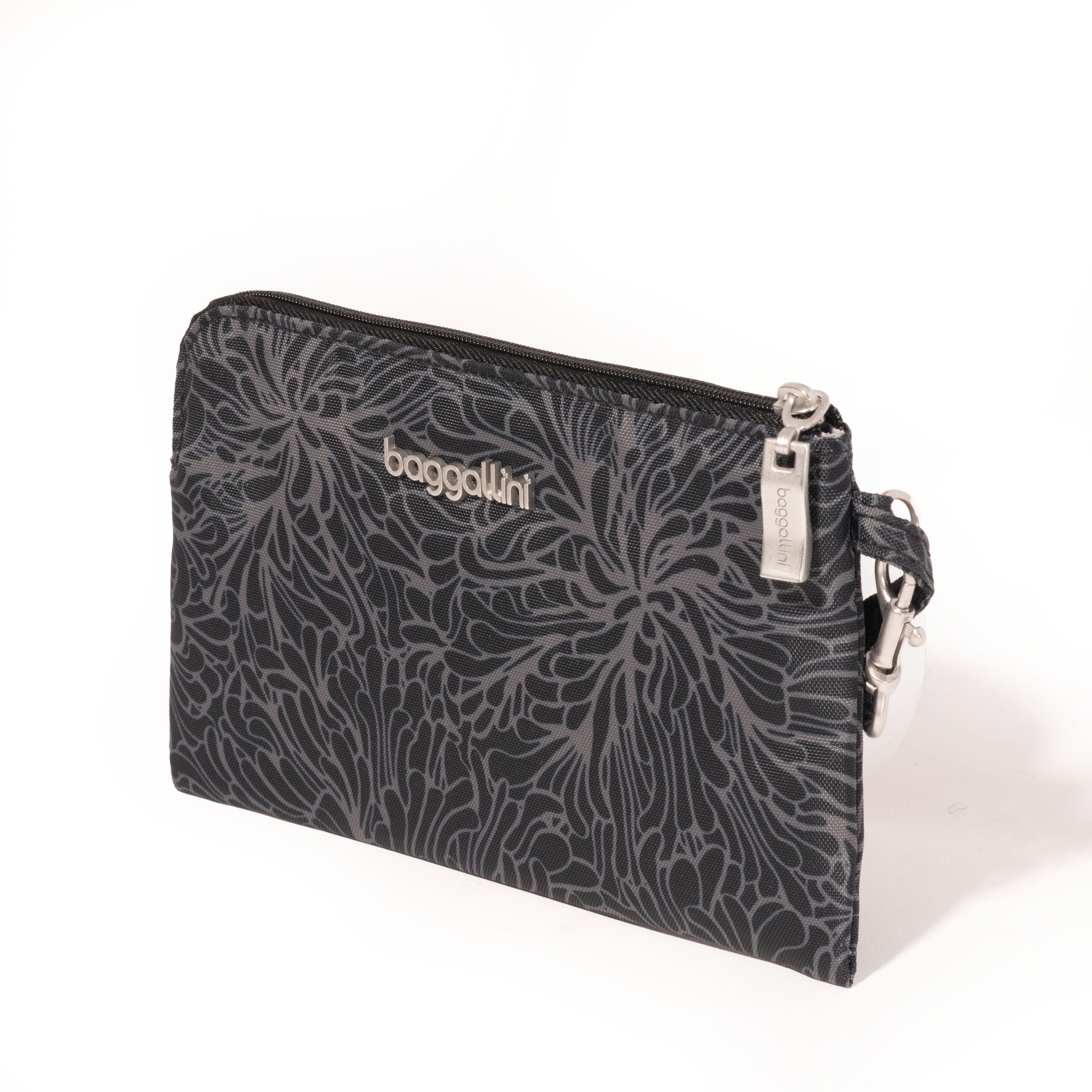 RFID Wristlet Wallet, Alternate, color, Midnight Blossom Print