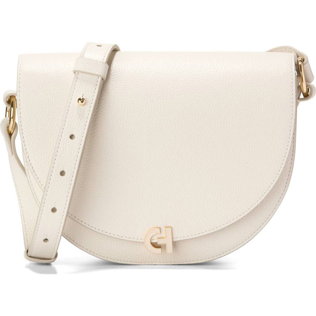 COLE HAAN COLE HAAN EVIE LEATHER SADDLE BAG