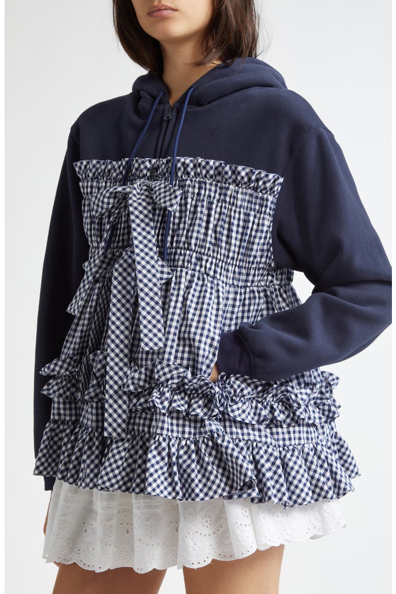 Esther Hoodie, Alternate, color, NAVY