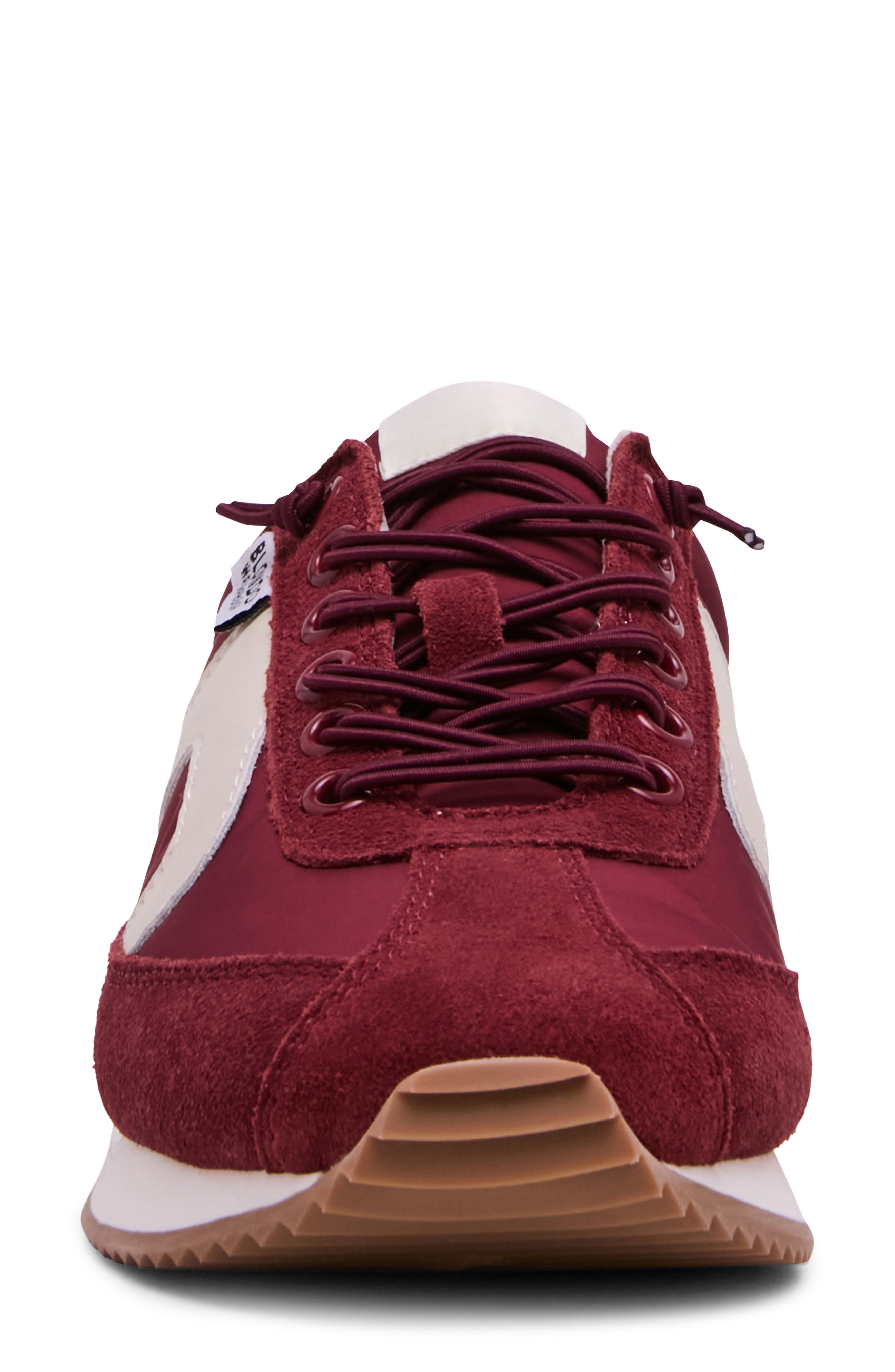Eagle Waterproof Sneaker, Alternate, color, BURGUNDY SUEDE