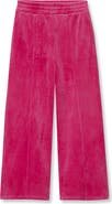 Lands' End Girls Plush Rib Wide Leg Pants