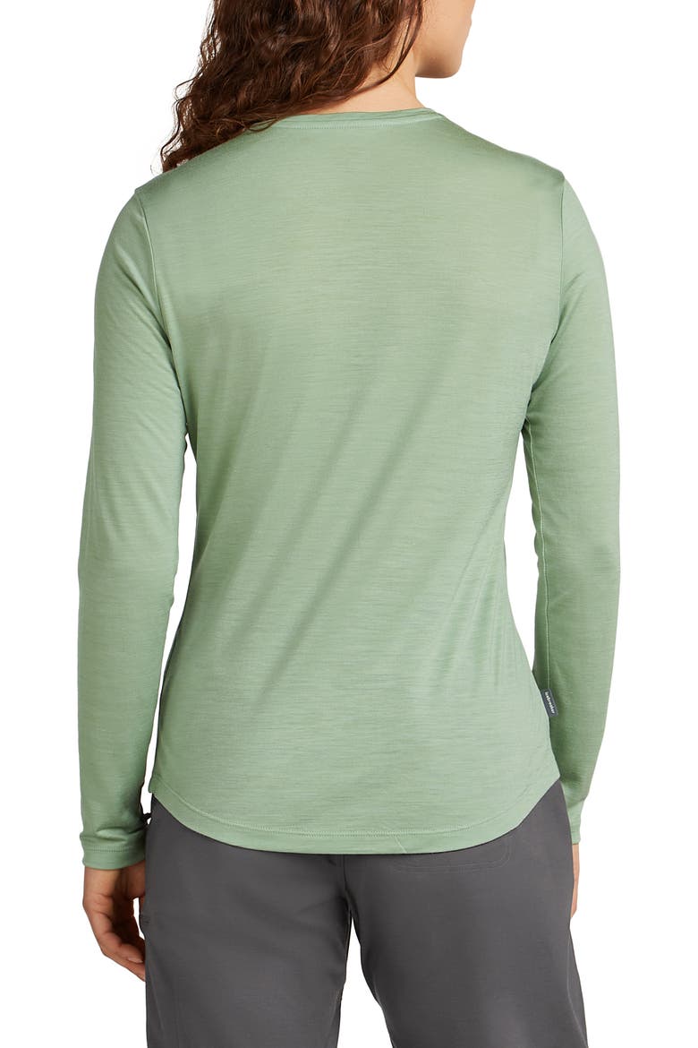 Lycoell & Merino Blend 125 Cool-Lite Sphere III Long Sleeve T-Shirt, Alternate, color, SEAGLASS