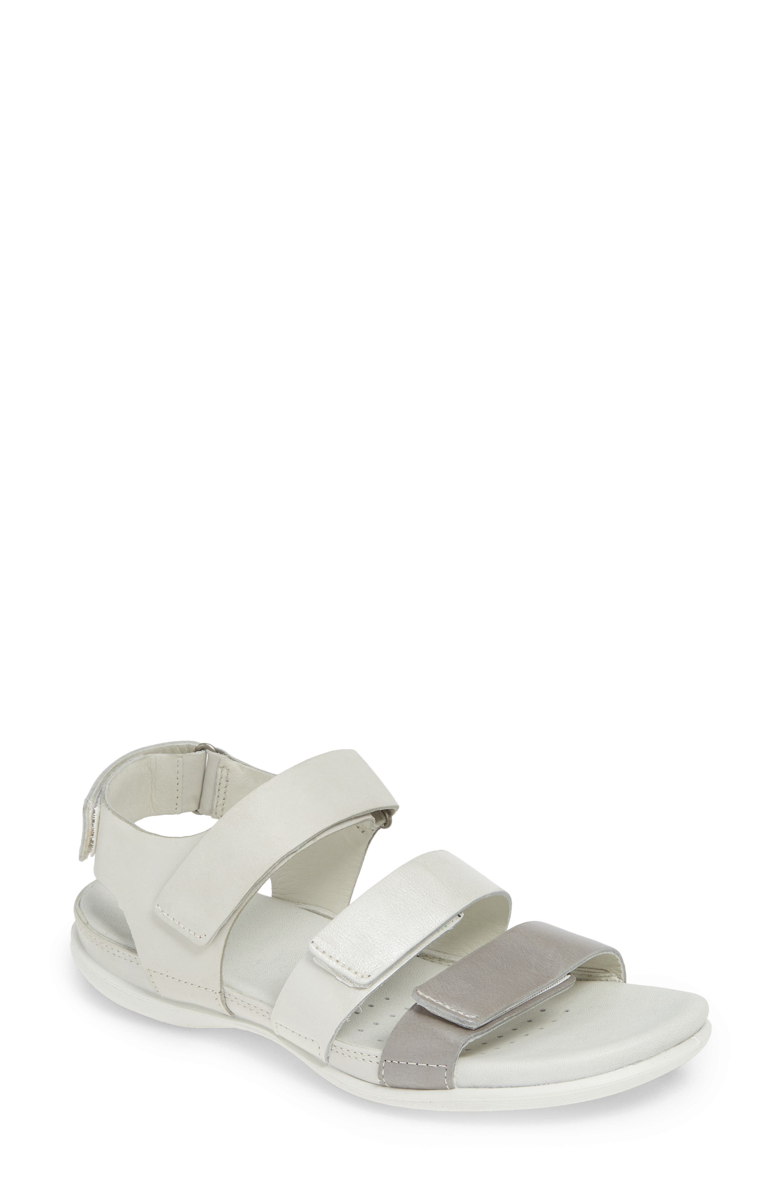 Flash Strap Sandal, Main, color, WILD DOVE LEATHER