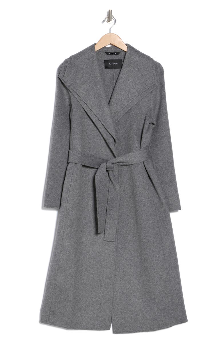 Tahari Elliot Wool Blend Coat, Alternate, color,