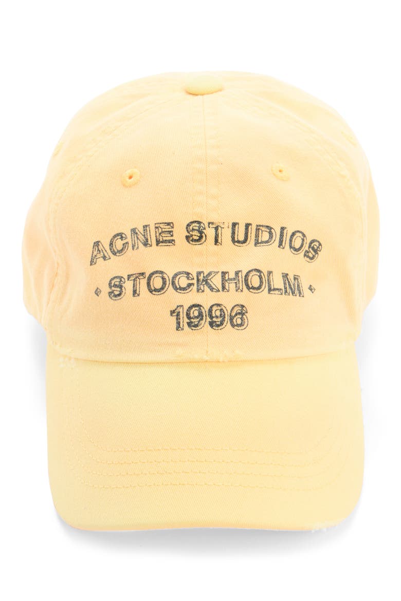 Cuddy Distressed Sun Kissed Ball Cap, Alternate, color, LIGHT YELLOW