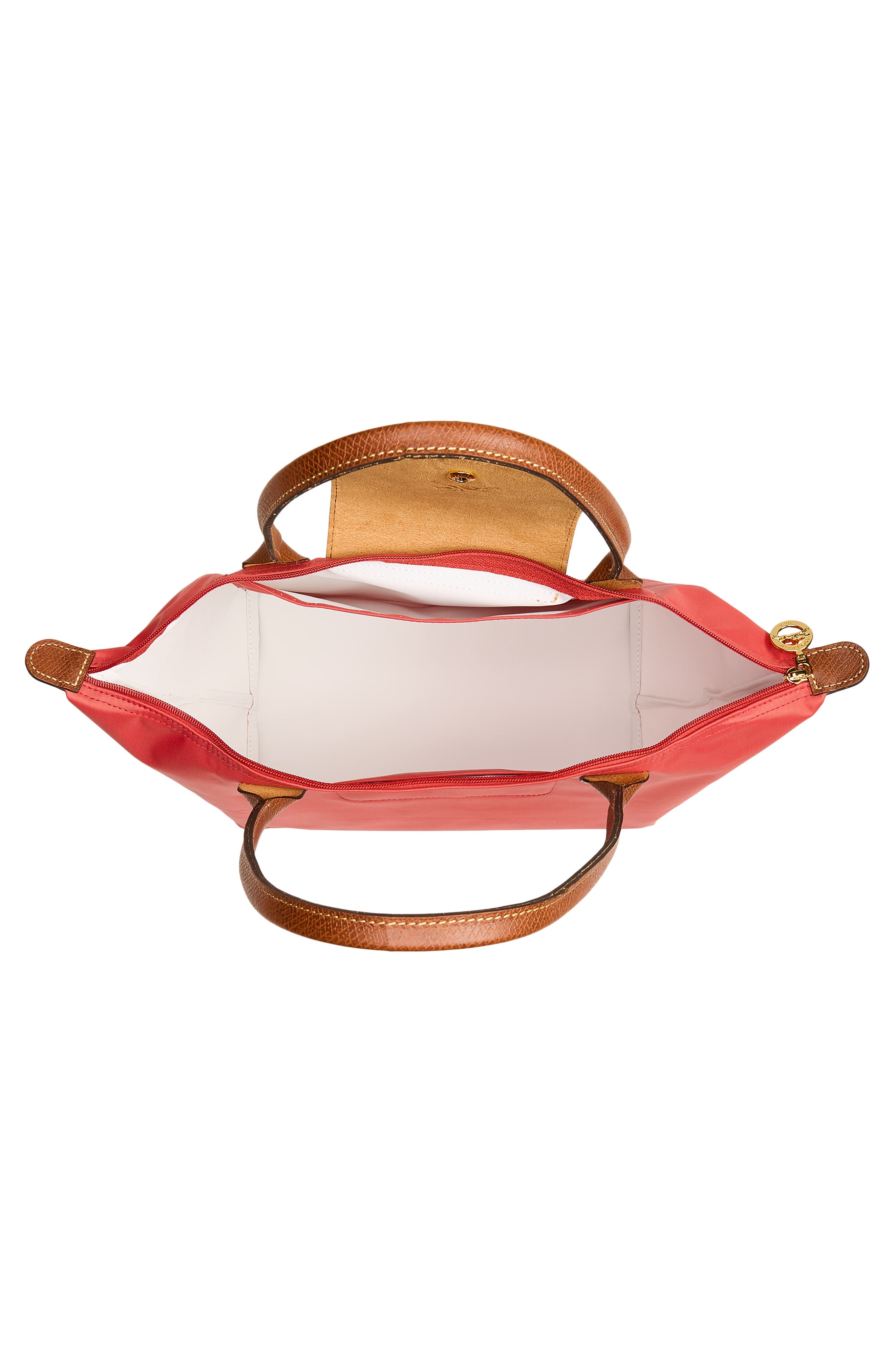 Medium Le Pliage Nylon Shoulder Tote, Alternate, color, STRAWBERRY