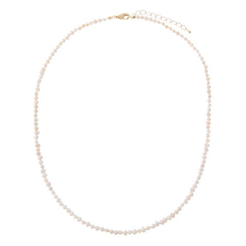 Freshwater Pearl Beaded Chain Necklace