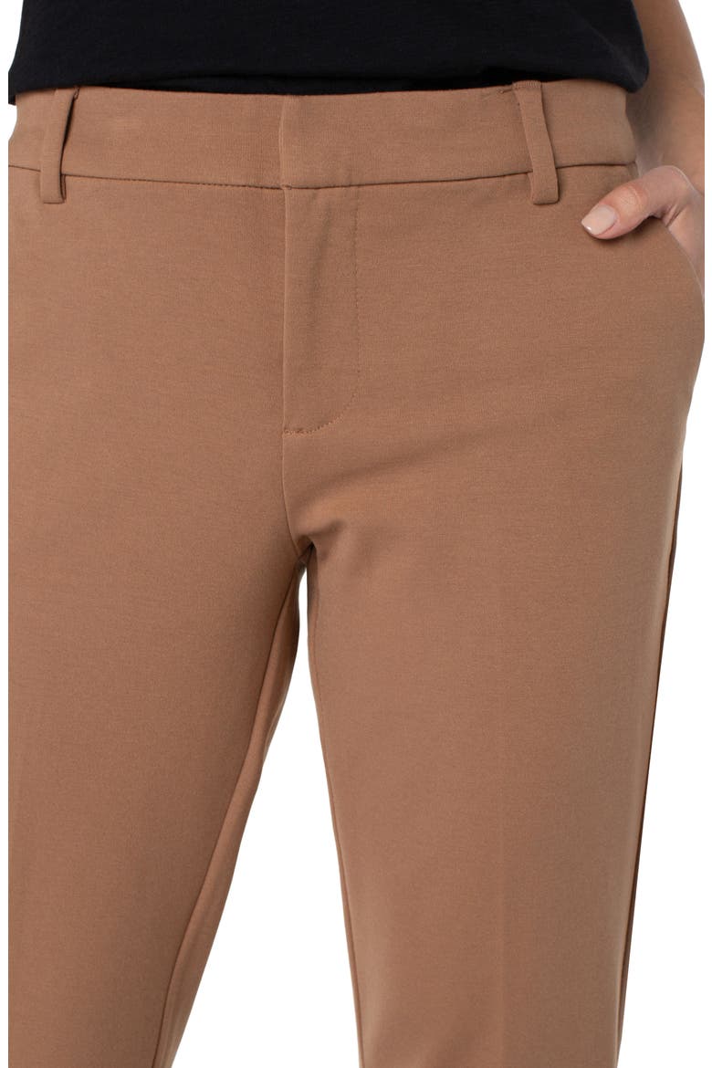 Kelsey Tall Knit Trousers, Alternate, color, MAPLE