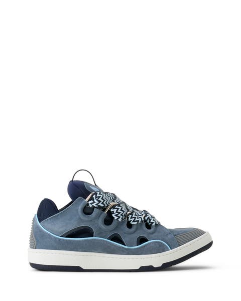 CURB LEATHER SNEAKERS