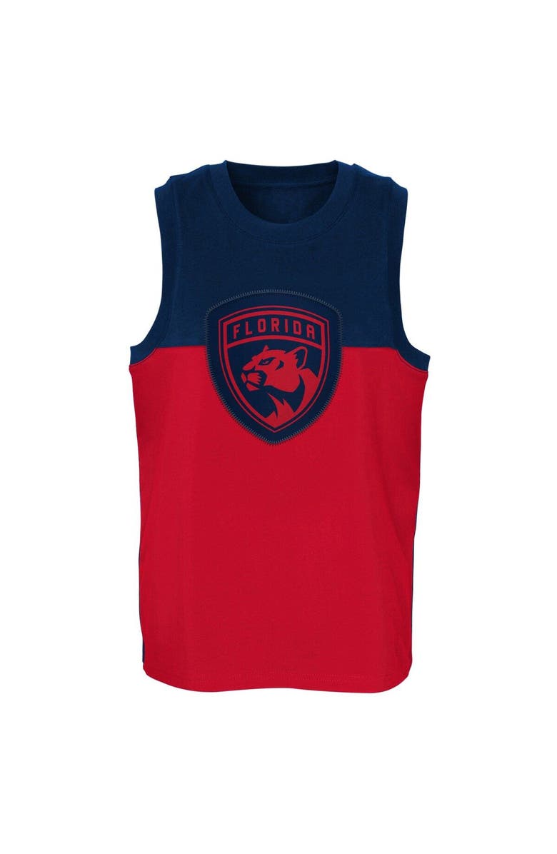 Outerstuff Youth Red/Navy Florida Panthers Revitalize Tank Top, Alternate, color, Red