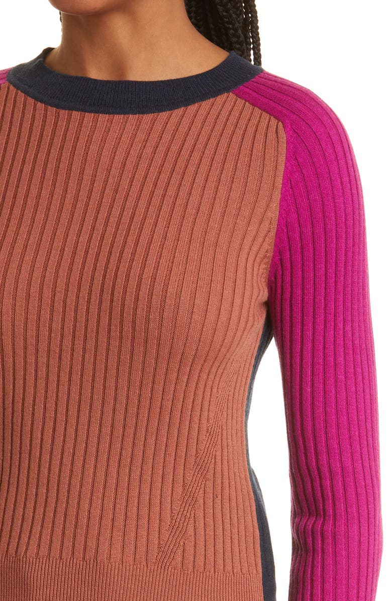 rag & bone Navaya Cotton & Cashmere Long Sleeve Sweater, Alternate, color,