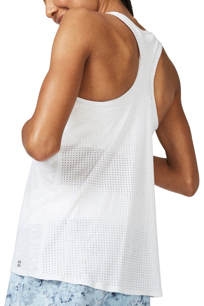 Breeze Running Tank, Alternate, color, WHITE