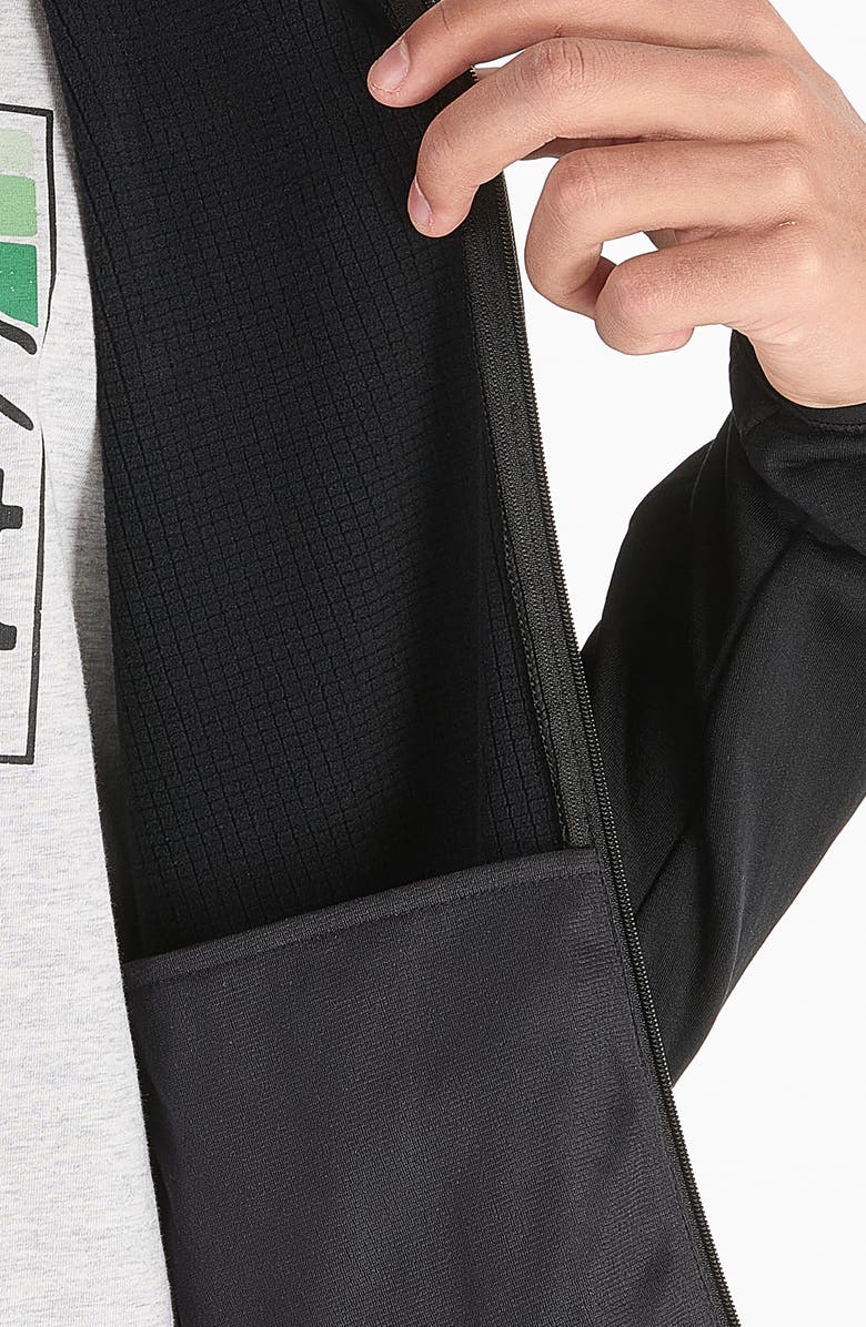 Marmot Leconte Full Zip Fleece Jacket, Alternate, color, Black