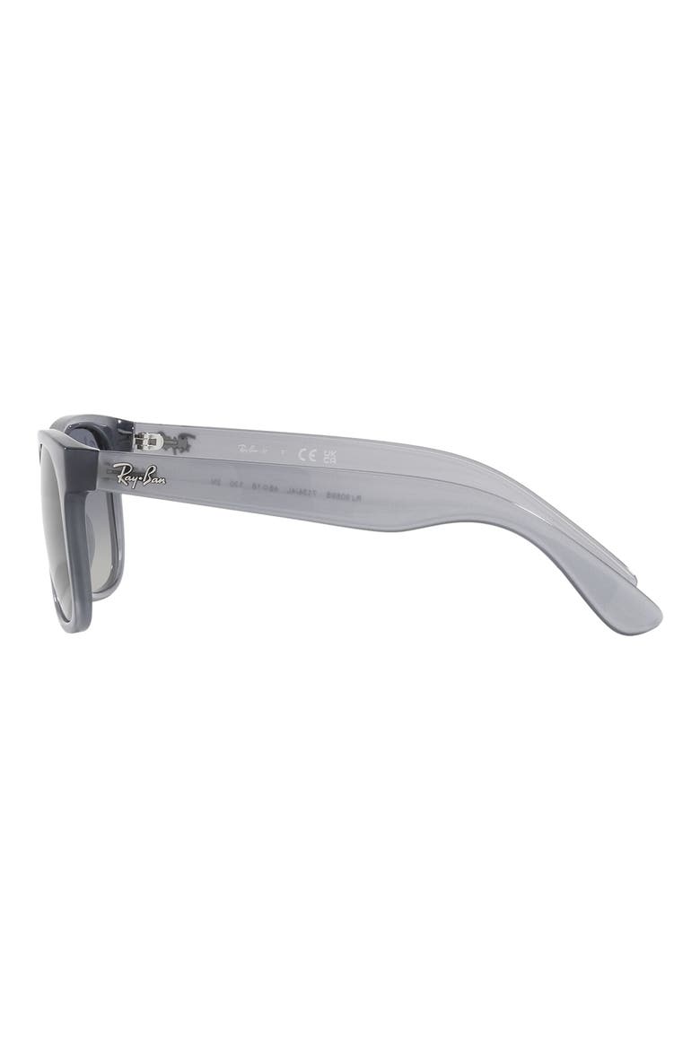 Kids' Junior Justin 48mm Gradient Small Square Sunglasses, Alternate, color, BLUE GRADIENT