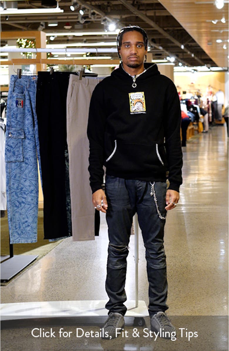 Cowboy Eyes Embroidered Hoodie, sales video thumbnail