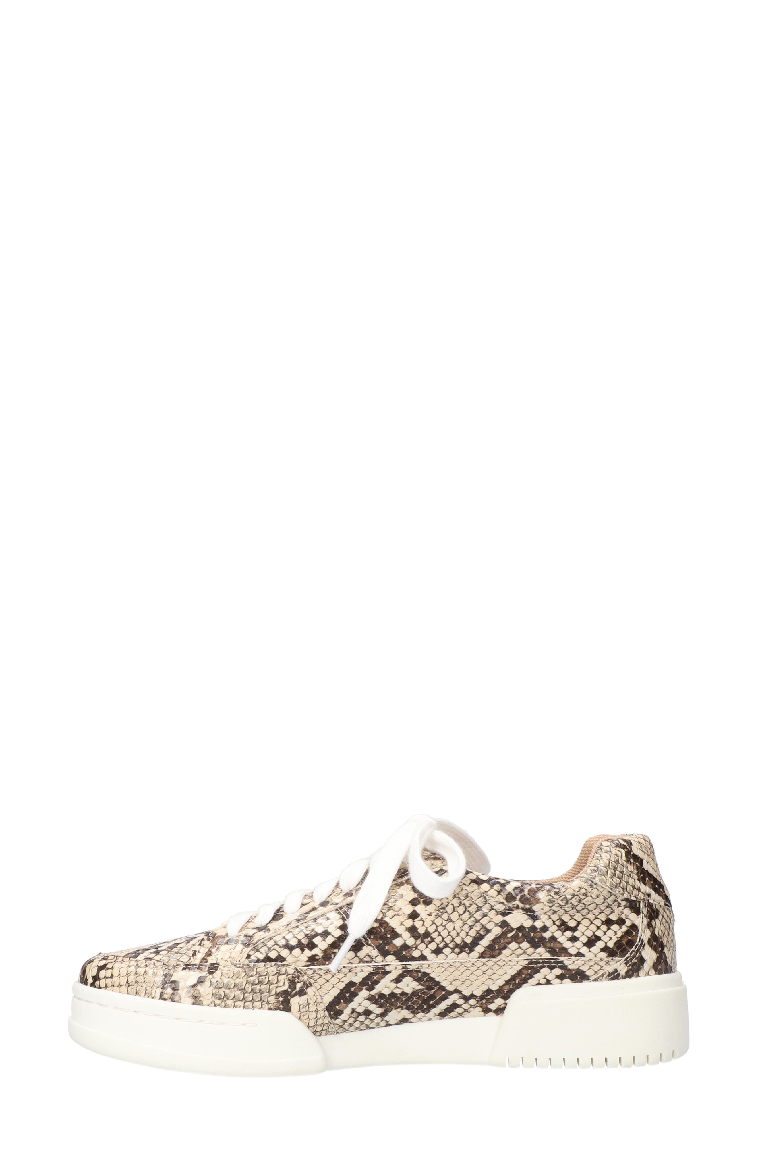 Novia Platform Sneaker, Alternate, color, TAUPE SNAKE PRINT