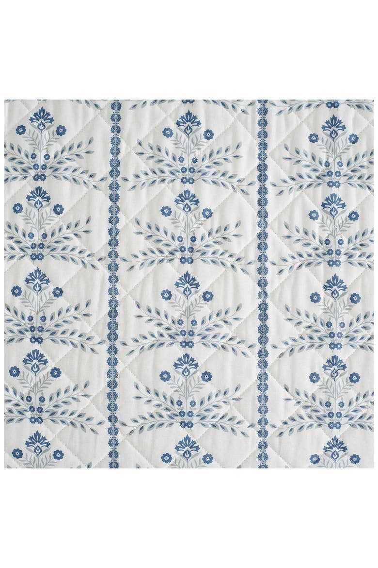 Willa Floral Stripe Quilt, Alternate, color, VANILLA/ GREY