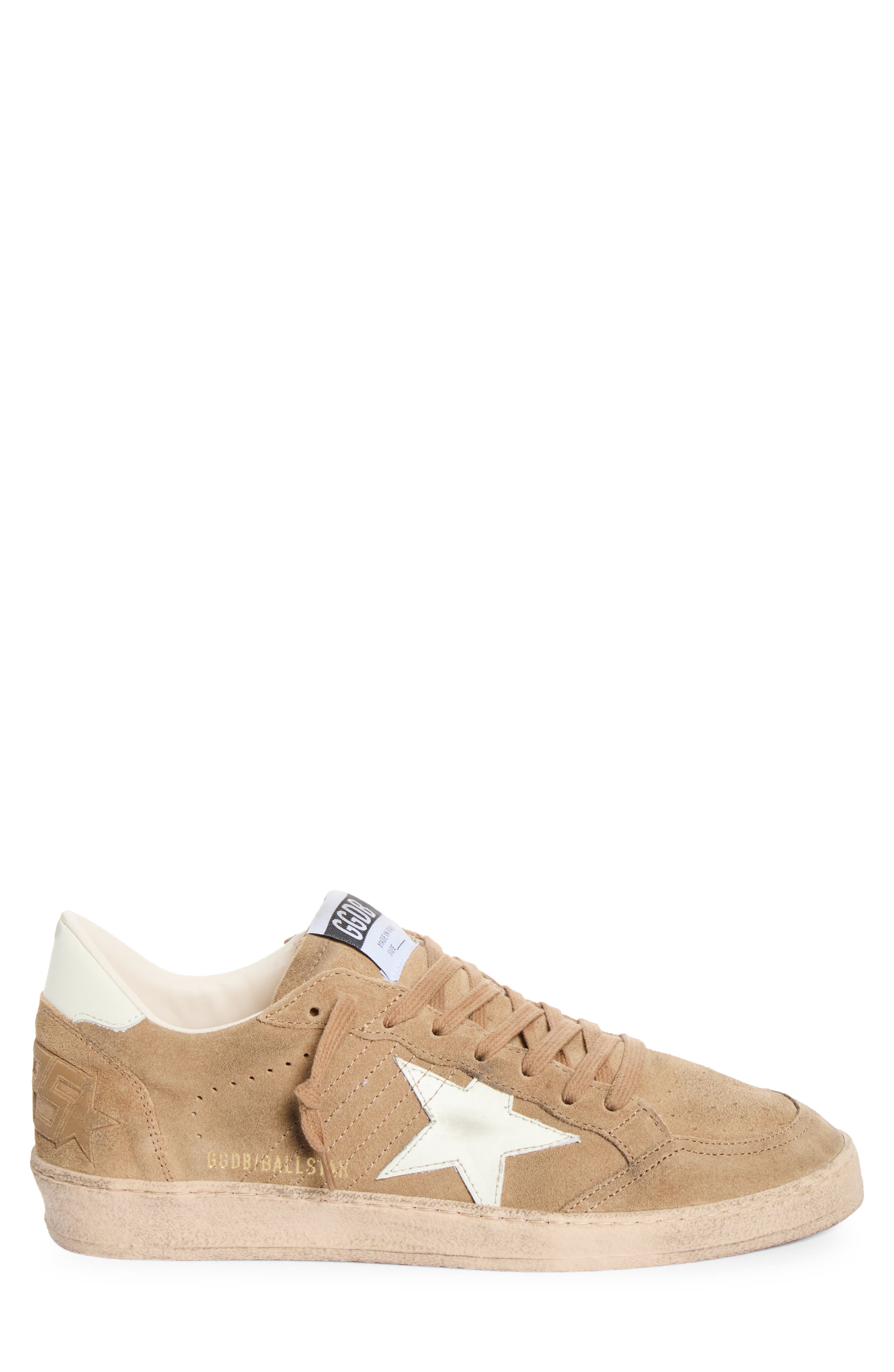 Ball Star Low Top Sneaker, Alternate, color, TABACCO