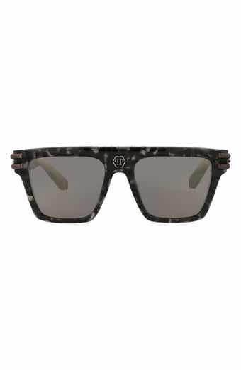 PHILIPP PLEIN 56mm Square Sunglasses