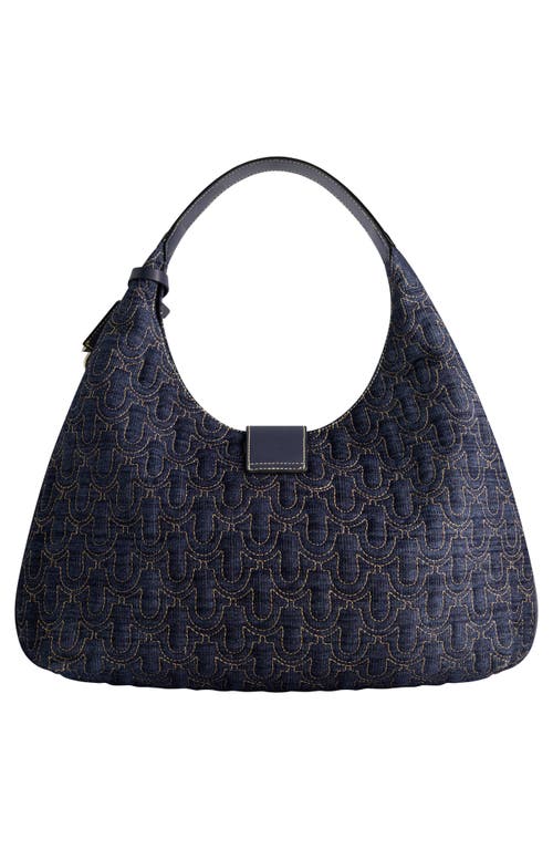 Uspa Accessories Large Quilted Horseshoe Tote Bag