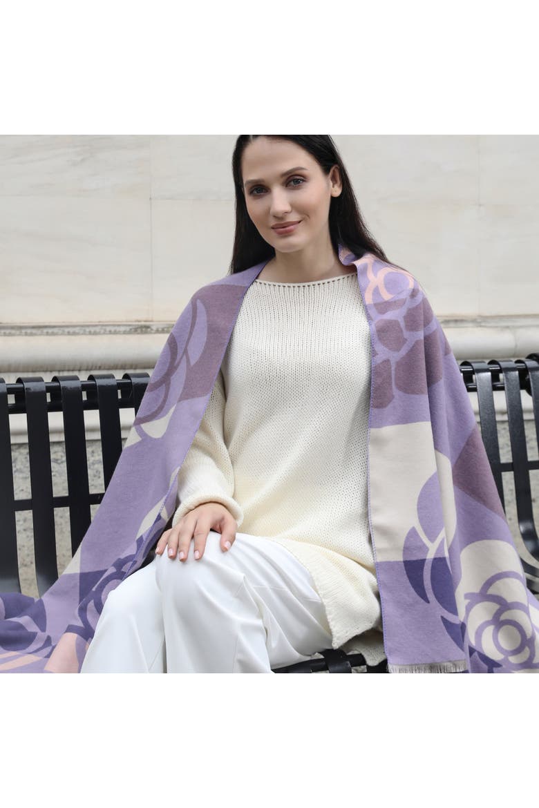 The Violet Scarf, Alternate, color, Purple