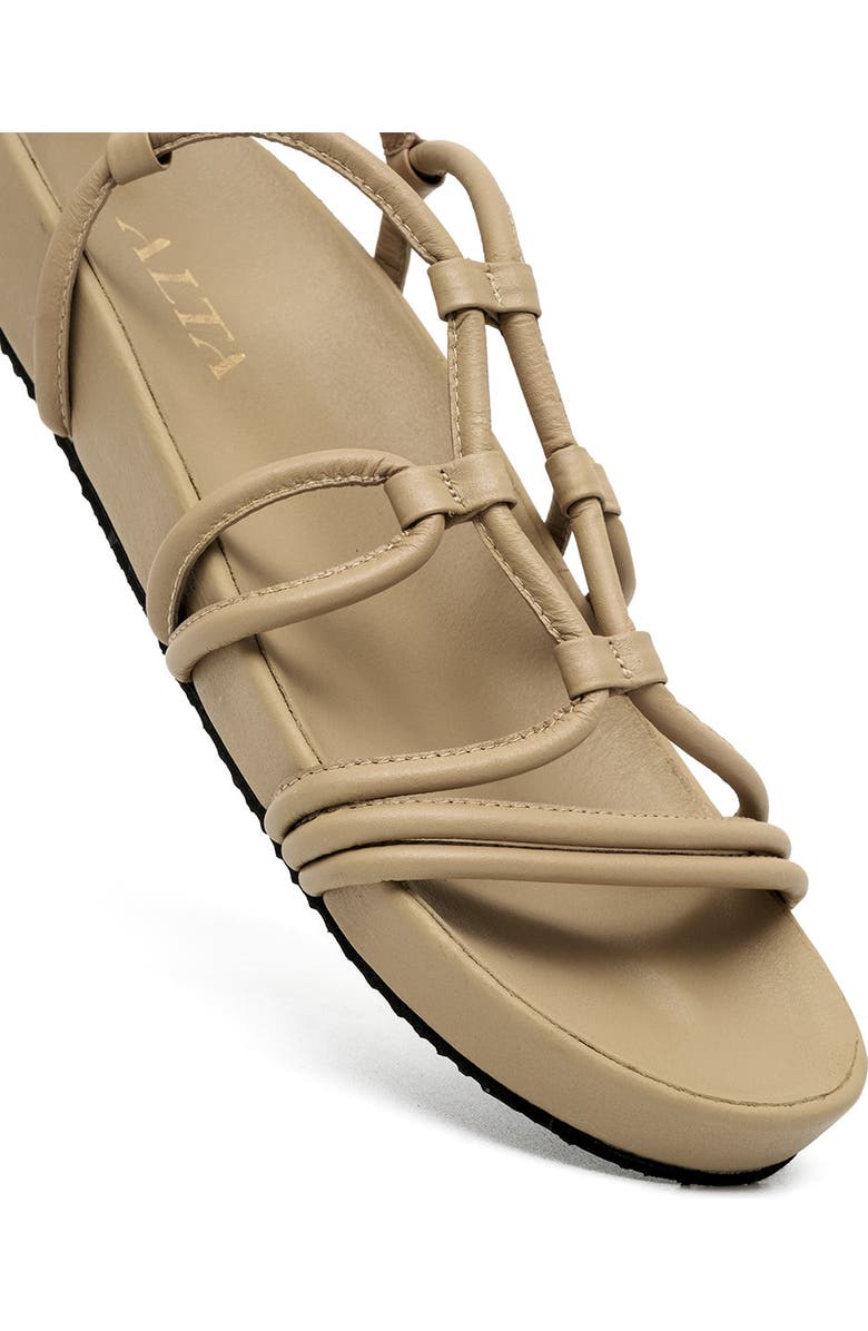 ALTA Flora Sandals, Alternate, color, Almond