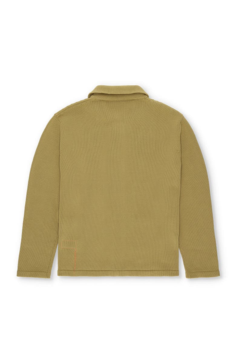 Fortela Beta Cotton Knit Cardigan, Alternate, color, Green