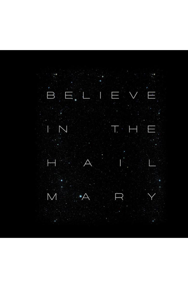 Project Hail Mary Men's Project Hail Mary Believe In The Space  Graphic T-Shirt, Alternate, color, Black