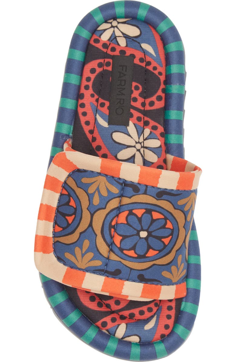 FARM Rio Puffy Slide Sandal, Alternate, color,