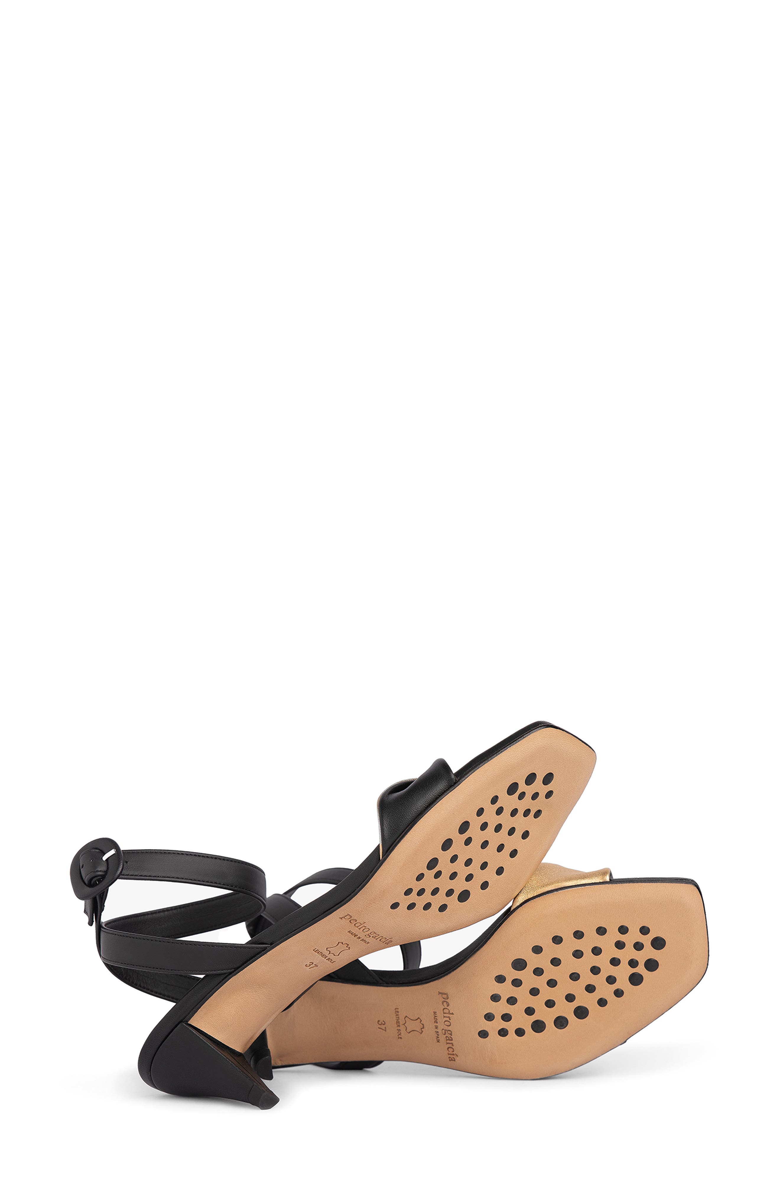Pedro Garcia Adara Ankle Strap Sandal, Alternate, color, Black