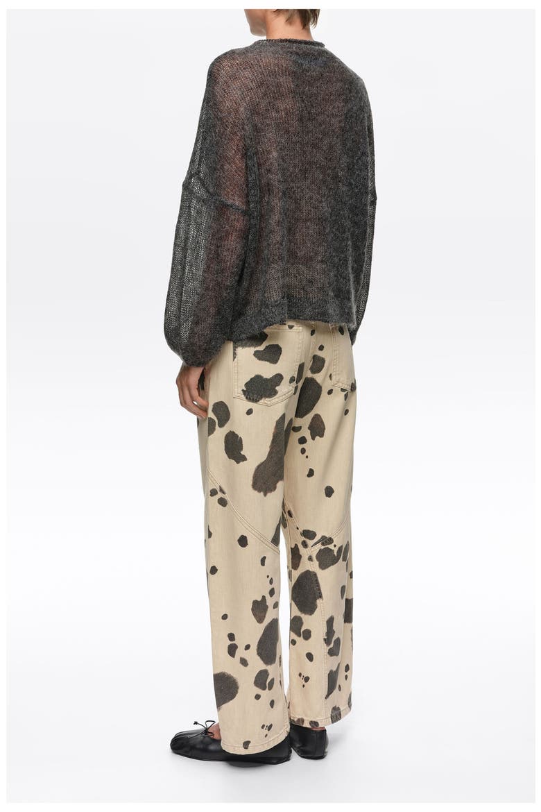 Barrel 5-Pocket Denim Trousers, Alternate, color, PONY