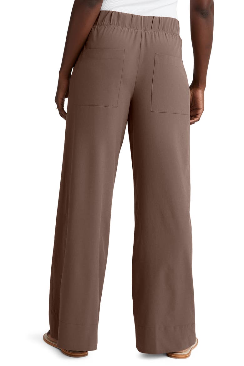 Wide Leg Utility Pants, Alternate, color, KHAKI