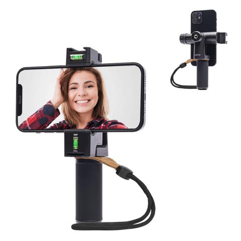 PR-3 Rotating Smartphone Grip Handle Rig with Vertical and Horizontal Positions
