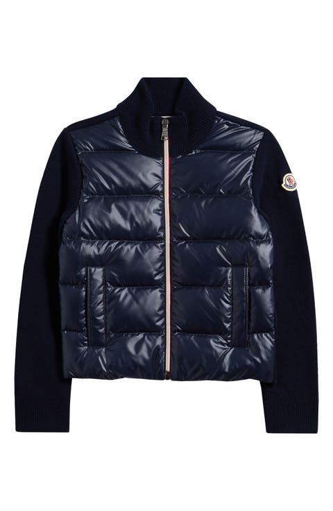 Moncler ネイビー ロンパース　9/12 モンクレール レディース ダウン MONCLER ブランド ダウン