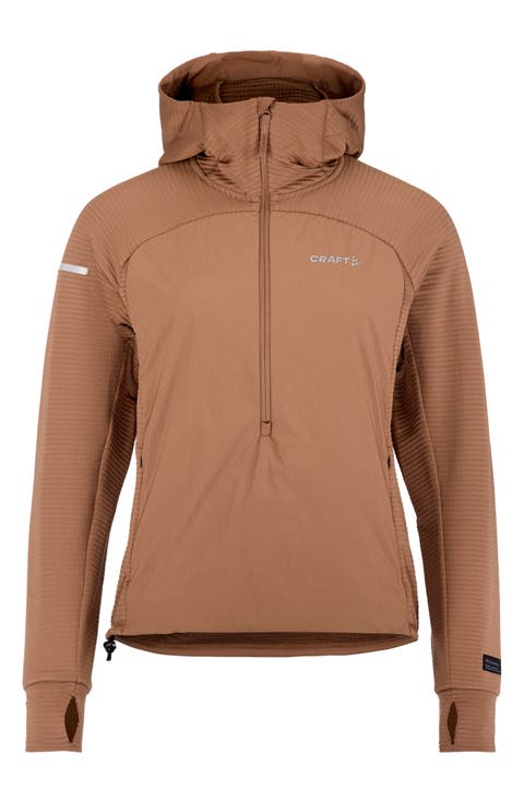 Subz Jersey Half Zip Hoodie