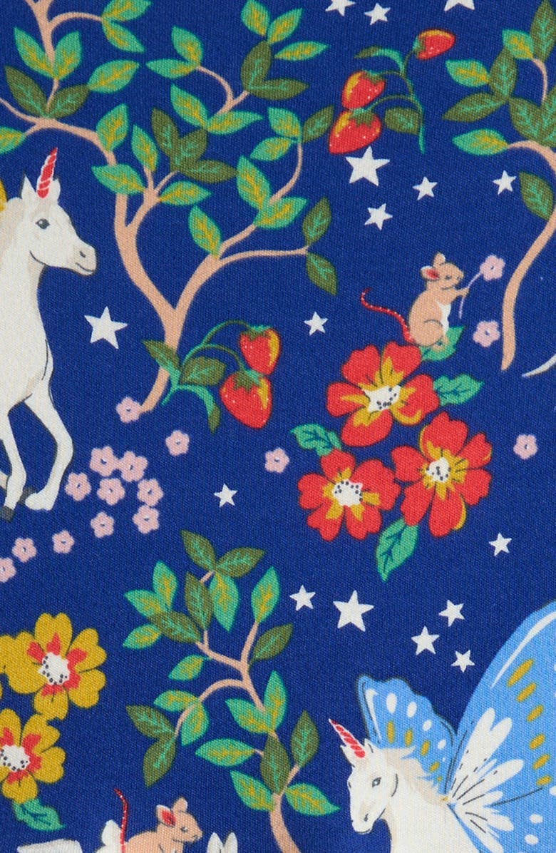 Mini Boden Kids' Mabel Fantasy Print Long Sleeve Cotton Twirly Dress, Alternate, color,