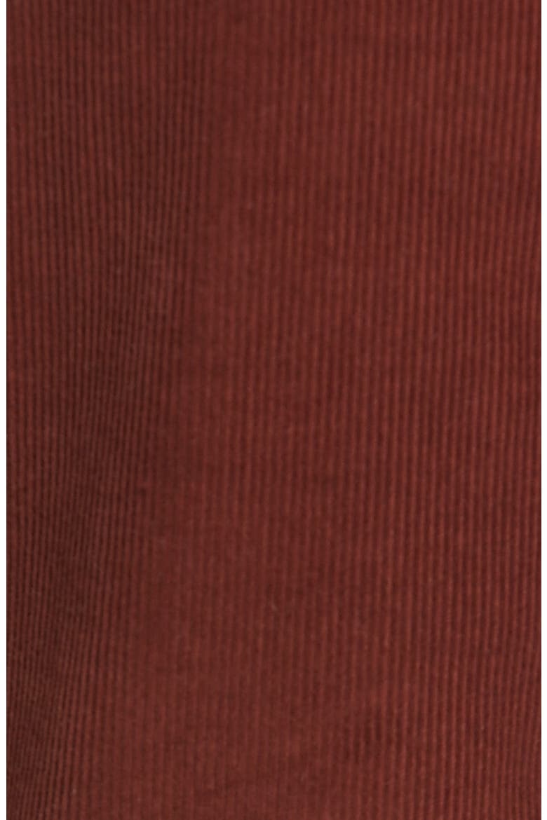 '718' Slim Fit Stretch Corduroy Pants, Alternate, color, BARK