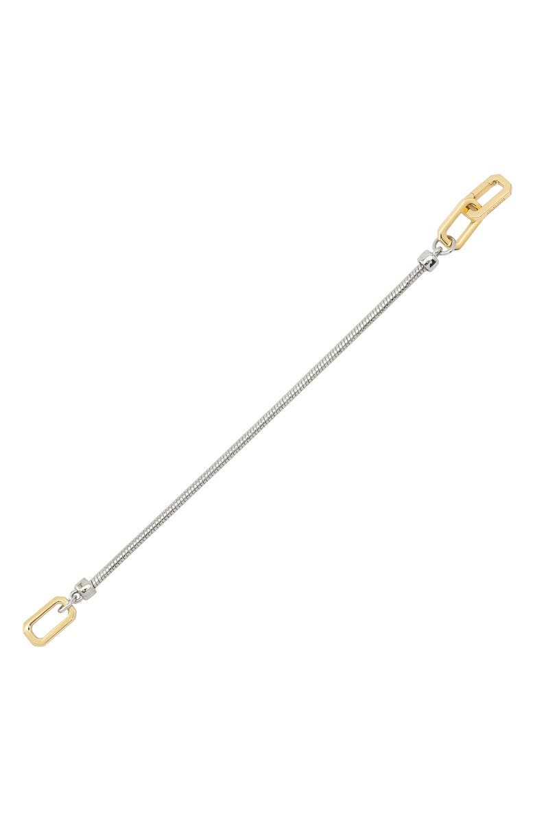AllSaints Hex Link Snake Chain Bracelet, Alternate, color, 