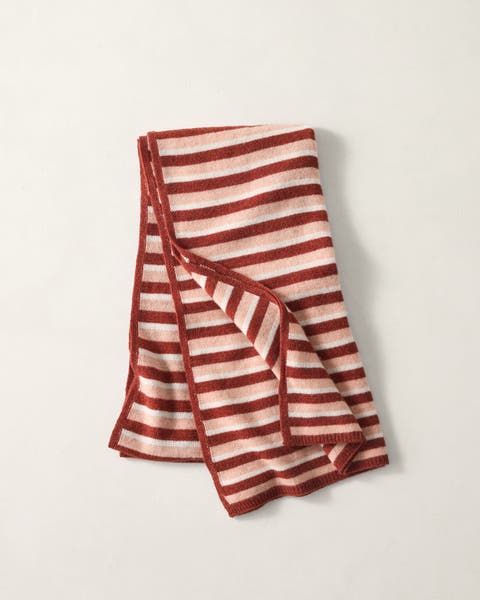 Cashmere Striped Scarf