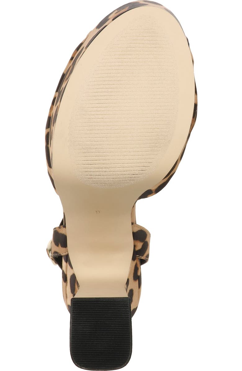 Rampage Dayna Peep Toe Block Heel Sandal, Alternate, color,